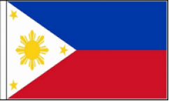Philippines Hand Waving Flags